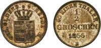 Grand duchy of Oldenburg &frac12; Groschen 1866 B Hanover Mint Germany Grand du... 22,00 EUR  + 10,00 EUR frais d'envoi
