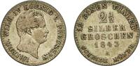 Kingdom of Prussia 2&frac12; Silbergroschen 1843 A Berlin Mint Germany Kingdom ... 11,00 EUR  + 10,00 EUR frais d'envoi