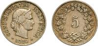 Switzerland (1848-date) 5 Rappen 1880 B Bern Mint Switzerland Federal St... 8,80 EUR  + 10,00 EUR frais d'envoi