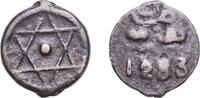 Morocco 2 Falus Morocco Sultanate AH 1283 (1867) 2 Falus - Sidi Mohammed IV (2nd Standard) Bronze Fas Mint 5.65g VF C 163a.2 -
