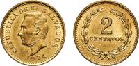 El Salvador 2 Centavos El Salvador Republic 1974 2 Centavos Brass (70% Copper, 30% Zinc) Royal Mint (Tower Hill) (10000000) 2.53g UNC KM 147 Schön 19 -