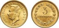 El Salvador 3 Centavos El Salvador Republic 1974 3 Centavos Brass (70% Copper, 30% Zinc) Royal Mint (Tower Hill) (10000000) 4.1g UNC KM 148 Schön 20 -