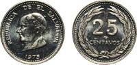 El Salvador 25 Centavos El Salvador Republic 1975 25 Centavos Nickel Sherritt Mint (20000000) 2.54g UNC KM 139 Schön 38 -