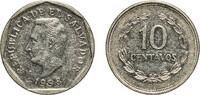 El Salvador 10 Centavos El Salvador Republic 1998 10 Centavos Copper-nickel clad steel Vereinigte Deutsche Nickelwerke Mint 3g AU KM 155b -