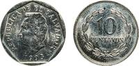 El Salvador 10 Centavos El Salvador Republic 1993 10 Centavos Nickel clad steel Sherritt Mint 3g UNC KM 155a -