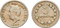 El Salvador 5 Centavos El Salvador Republic 1920 5 Centavos Copper-nickel (75% Copper, 25% Nickel) Philadelphia Mint (2000000) 4.87g VF KM 129 -