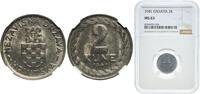 Croatia, Independent State of 2 Kune 1941 Zagreb / Z&aacute;gr&aacute;b Croatia Republ... 55,00 EUR  + 11,00 EUR frais d'envoi