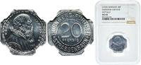 Cities of Nuremberg and F&uuml;rth 20 Pfenninge ND (1920) Germany Cities of N... 82,50 EUR  + 11,00 EUR frais d'envoi