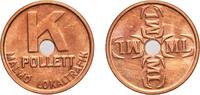 Sweden  Sweden Kingdom ND Token - Malm&ouml; Lokaltrafik (K) Copper 2.35g AU ... 11,00 EUR  + 11,00 EUR frais d'envoi