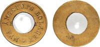 Sweden  Sweden Kingdom ND Token - Nya &Aring;ngslups Bolaget Brass 1.43g AU vz+ 16,50 EUR  + 11,00 EUR frais d'envoi