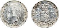 Spain 50 Centimos 1894 ????9-4 PGV Madrid Mint Spain Kingdom 1894 ????9-... 11,00 EUR  + 11,00 EUR frais d'envoi