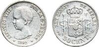 Spain 50 Centimos 1892 ????9-2 PGM Madrid Mint Spain Kingdom 1892 ????9-... 11,00 EUR  + 11,00 EUR frais d'envoi