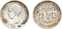 Spain 1 Peseta 1891 PGM Madrid Mint Spain Kingdom 1891 PGM 1 Peseta - Al... 16,50 EUR  + 11,00 EUR frais d'envoi