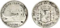 Spain 1 Peseta 1869 SNM Madrid Mint Spain Provisional Government 1869 SN... 13,20 EUR  + 11,00 EUR frais d'envoi