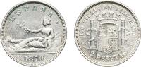Spain 2 Pesetas 1870 ????18-73 DEM Madrid Mint Spain Provisional Governm... 38,50 EUR  + 11,00 EUR frais d'envoi
