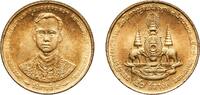 Thailand 50 Satang Thailand Kingdom 2539 (1996) 50 Satang - Rama IX (Golden Jubilee) Aluminium bronze (92% Cu / 6% Al / 2% Ni) (105434000) 2.45g UN -
