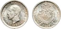 Spain 50 Centimos Spain Kingdom 1926 PCS 50 Centimos - Alfonso XIII (6th portrait) Silver (.835) Madrid Mint (4000000) 2.5g UNC KM 741 Aureo 50 C -