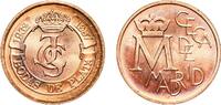 Spain Spain Kingdom 1987 M Medal - XXV anniversary of royal wedding Copper Madrid Mint 15.11g UNC -