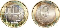Slovenia 3 Euros Slovenia Republic 2010 3 Euros (World Book Capital, Ljubljana) Bimetallic: copper-nickel centre in nickel brass ring Mint of Fin -
