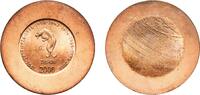 Somalia 10 Shillings Somalia Republic 2000 10 Shillings (Tiger) Broad flan with inward die impression, reportedly a trial strike from the Kremnika Mi -