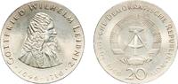 German Democratic Republic 20 Mark Germany German Democratic Republic Democratic republic 1966 20 Mark (Gottfried Wilhelm Leibniz) Silver (.800) (50000) 20.91g UNC -