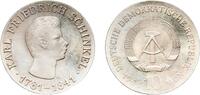 German Democratic Republic 10 Mark Germany German Democratic Republic Democratic republic 1966 10 Mark (Karl Friedrich Schinkel) Silver (.800) (50000) 16.93g UNC K -