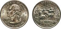 United States ¼ Dollar United States Federal republic 2006 D ¼ Dollar Washington Quarter (Nevada) Copper-nickel clad copper Denver Mint (312800000) 5 -