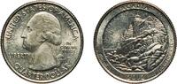 United States ¼ Dollar United States Federal republic 2012 D ¼ Dollar Washington Quarter (Acadia National Park, Maine) Copper-nickel clad copper Denv -