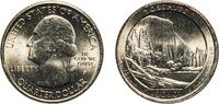 United States ¼ Dollar United States Federal republic 2010 P ¼ Dollar Washington Quarter (Yosemite, California) Copper-nickel clad copper Philadelphi -