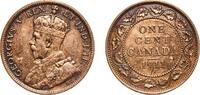 Canada 1 Cent Canada Commonwealth 1911 1 Cent - George V (without DEI GRA) Bronze (Cu 95%, Sn 4%, Zn 1%) Ottawa Mint (4663486) 5.6g XF KM 1 -