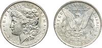 United States 1 Dollar United States Federal republic 1889 1 Dollar Morgan Dollar Silver (.900) (.100 copper) Philadelphia Mint (21726000) 26.79g AU -