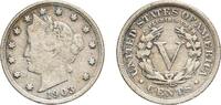 United States 5 Cents United States Federal republic 1903 5 Cents Liberty Nickel (with CENTS) Copper-nickel Philadelphia Mint (28004935) 4.92g VF -