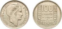 Algeria 100 Francs Algeria French Overseas Department 1950 100 Francs Copper-nickel (75% Copper, 25% Nickel) Paris Mint (22189000) 11.9g AU Lec 55 -