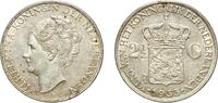 Netherlands 2½ Gulden Netherlands Kingdom 1933 2½ Gulden - Wilhelmina I (Deep hair lines) Silver (.720) (Copper (.280)) Utrecht Mint 25.08g AU KM 165 -