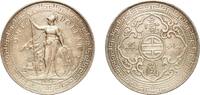 United Kingdom 1 Dollar Great Britain United Kingdom Kingdom 1897 B 1 Dollar (British Trade Dollar) Silver (.900) Bombay Mint 26.9g XF KM T5 -