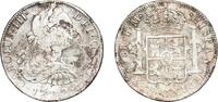 Mexico 8 Reales Mexico Spanish colony 1777 Mo FM 8 Reales - Carlos III Silver (.903) Mexican Mint 26.18g VF KM 106 -