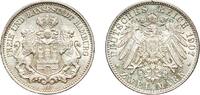 Free Hanseatic city of Hamburg 2 Mark 1907 J Germany Free Hanseatic city... 176,00 EUR  + 11,00 EUR frais d'envoi