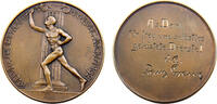Germany Medal Germany Weimar Republic 1921 Medal Cultural Sport Week Hamburg August 1921, 50mm -