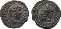 Rome AR denarius Roma Empire Septimius Severus AD 209 AR denarius O: Laureate head right of Septimius Severus; R: Salus seated left, feeding snak -