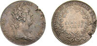France NULL France Kingdom ND Jeton - Louis XV, ACADÉMIE FRANÇAISE Silver 7.6g VF -