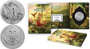 China 10 & 20 Yuan China 2025 Chinese Snake Year - 10 Yuan Coin & 20 Yuan Banknote (Acrylic Box with Cardboard Cover) UNC -