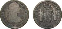 Mexico 2 Reales Mexico Spanish colony 1789 Mo FM 2 Reales - Carlos IV Silver (.903) Mexico City Mint 6.15g VF KM 89 -