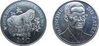 Democratic Republic of the Congo 2½ Zaïres Democratic Republic of the Congo Zaire 1975 2½ Zaïres (Conservation) Silver (.925) Royal Mint (5735) 28.28g BU KM 9 Schön 56 -