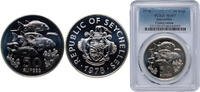 Seychelles 50 Rupees Seychelles 1978 50 Rupees (Conservation) Silver (.925) (4453) 28.28g PCGS MS67 KM 39 Schön 39a -
