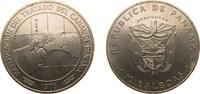 Panama 10 Balboas Panama Republic 1978 10 Balboas (Ratification of Panama Canal Treaty) Nickel Ottawa Mint (300000) 42.38g UNC KM 53a -