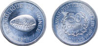 Guinea 50 Cauris Guinea Republic 1971 50 Cauris Aluminium 0.69g BU KM 42 Schön 41 -