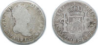 Mexico 1 Real Mexico Spanish colony 1817 JJ 1 Real - Fernando VII Silver (.903) Mexico City Mint 3.04g F KM 83 -
