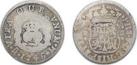Mexico 2 Reales Mexico Spanish colony 1746 M 2 Reales - Felipe V Silver (.917) Mexico City Mint 5.96g F KM 85 -