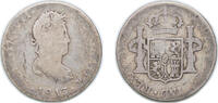 Mexico 2 Reales Mexico Spanish colony 1813 Mo JJ 2 Reales - Fernando VII Silver (.903) Mexico City Mint 6.38g F KM 93 -