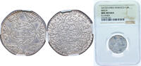 Morocco 2½ Dirhams Morocco AH1321-1903 2½ Dirhams / ¼ Rial - Abd al-Aziz (Berlin Mint) Silver (.835) Berlin Mint (3449464) 6.25g NGC UNC Y 20.1 -